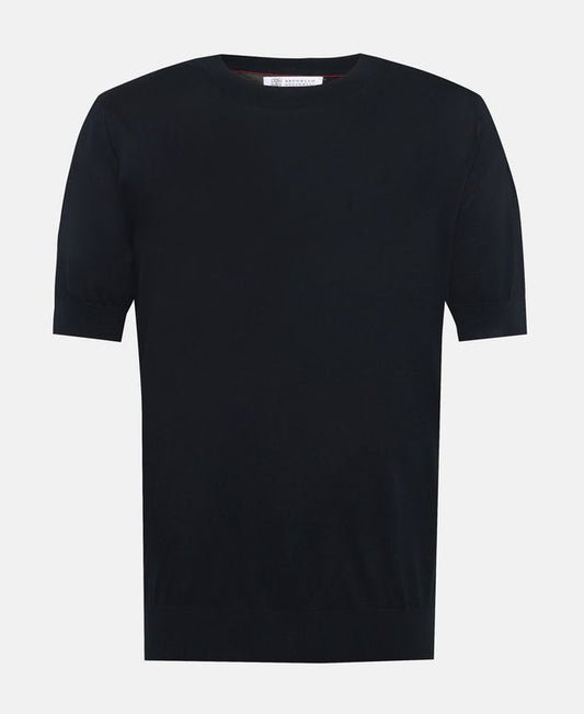 Brunello Cucinelli Silk-blend t-shirt