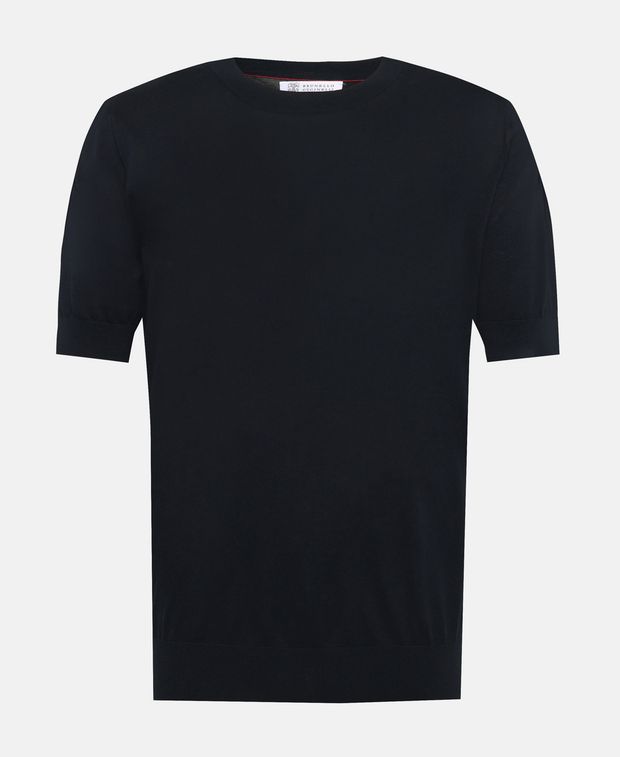 Brunello Cucinelli Silk-blend t-shirt