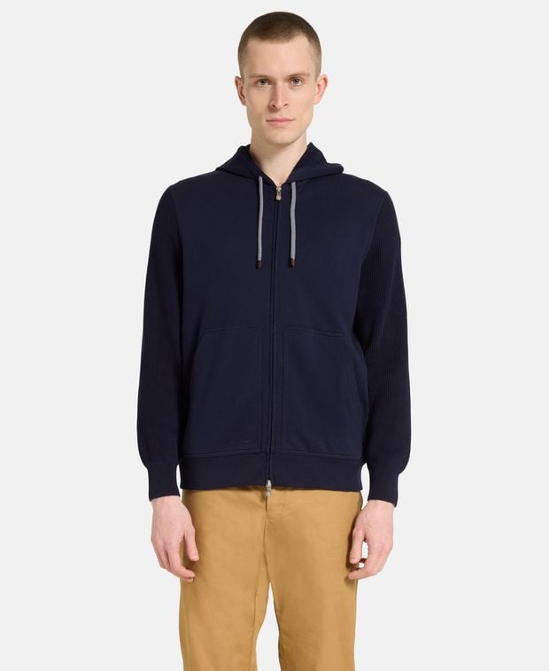 Brunello Cucinelli Hooded sweat jacket