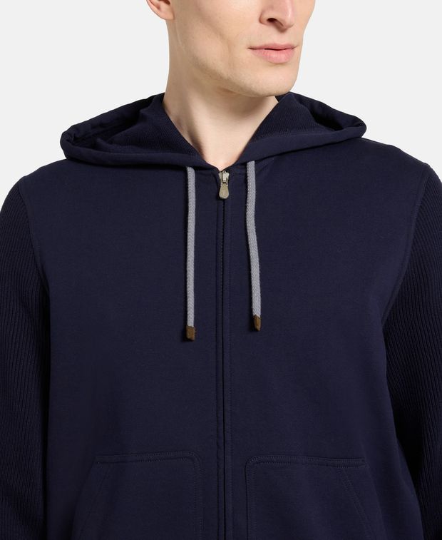 Brunello Cucinelli Hooded sweat jacket