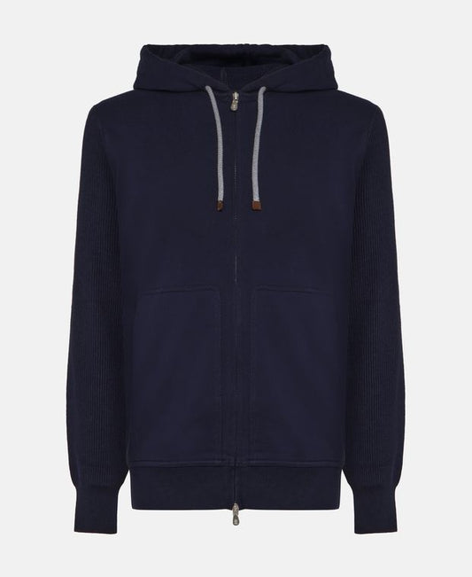 Brunello Cucinelli Hooded sweat jacket