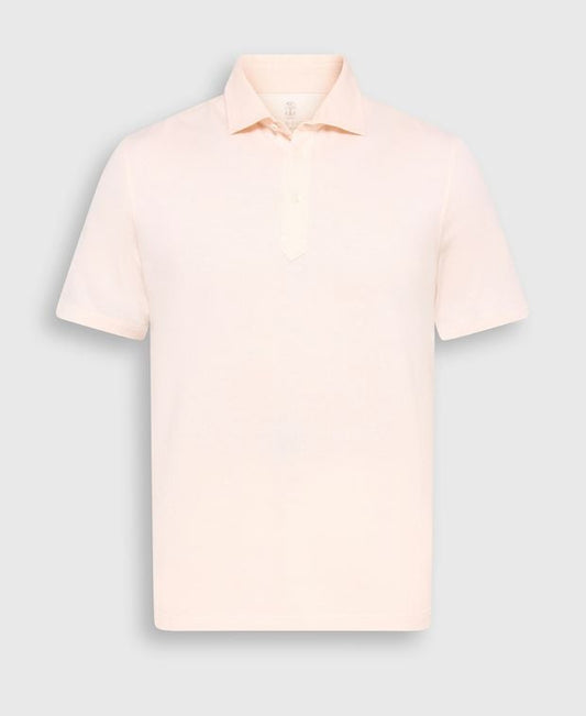 Brunello Cucinelli Linen-blend polo shirt