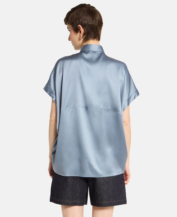 Brunello Cucinelli Silk-blend blouse