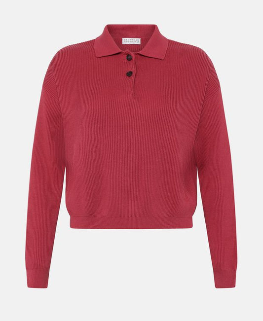 Brunello Cucinelli Knitted polo shirt