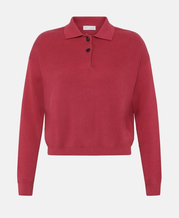 Brunello Cucinelli Knitted polo shirt
