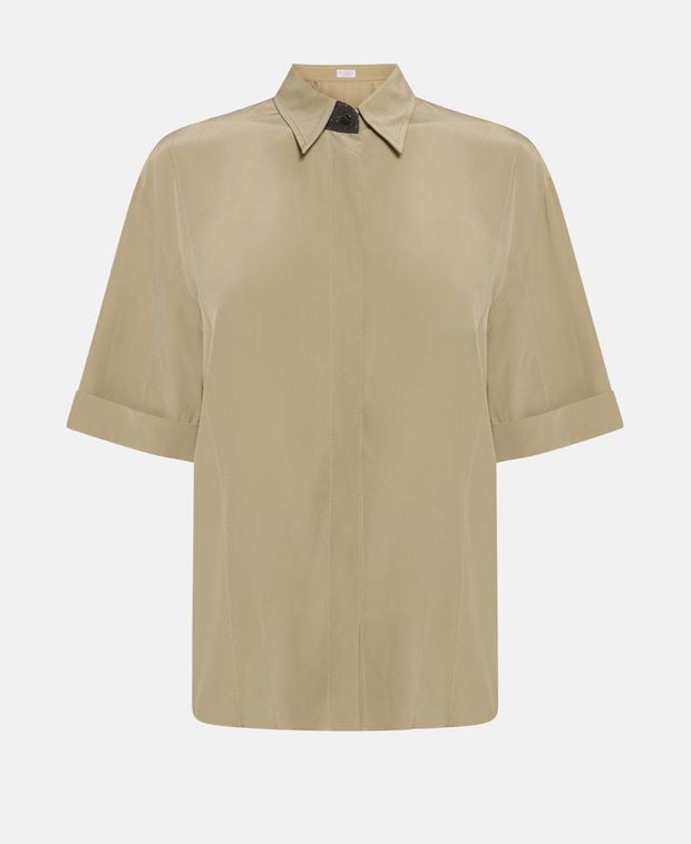 Brunello Cucinelli Silk shirt blouse