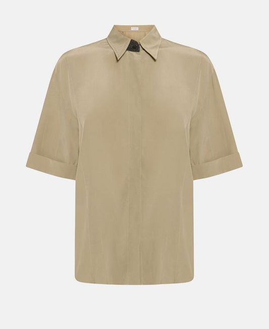 Brunello Cucinelli Silk shirt blouse