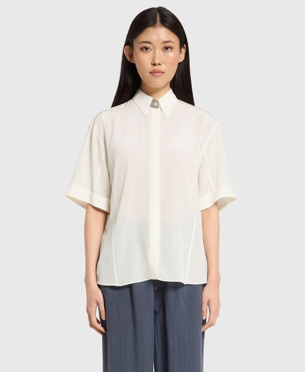 Brunello Cucinelli Silk shirt blouse