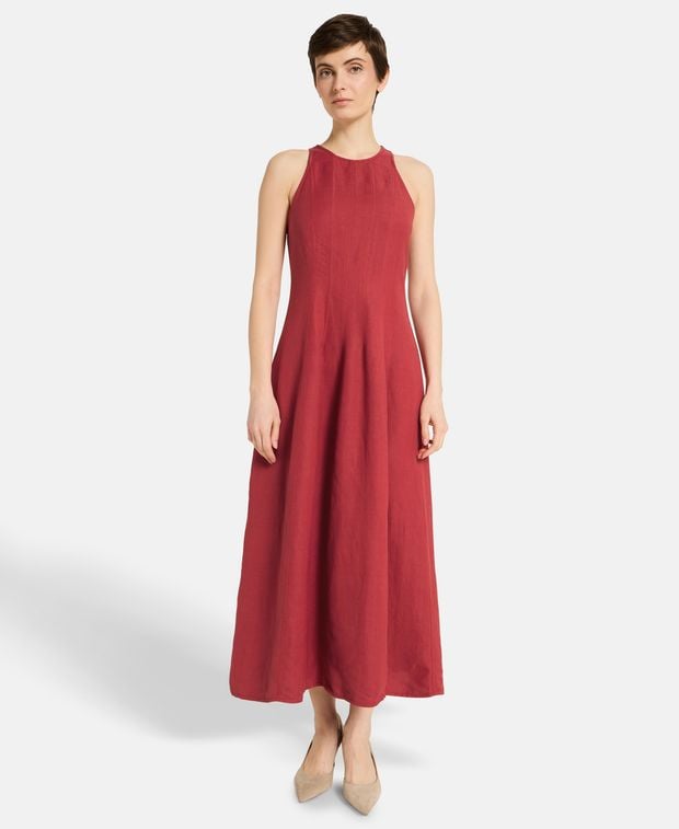 Brunello Cucinelli Linen-blend dress
