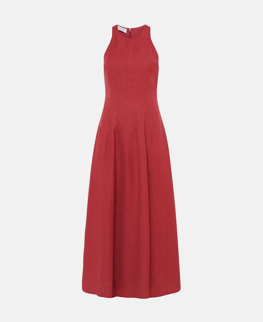 Brunello Cucinelli Linen-blend dress
