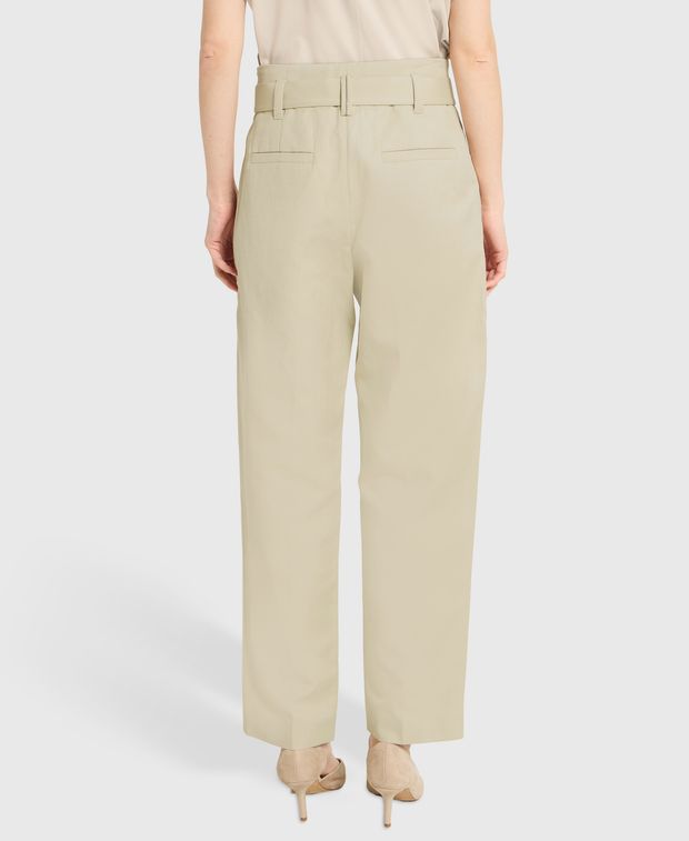 Brunello Cucinelli Linen-blend trousers
