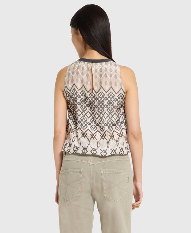 Brunello Cucinelli Silk blouse Sweater