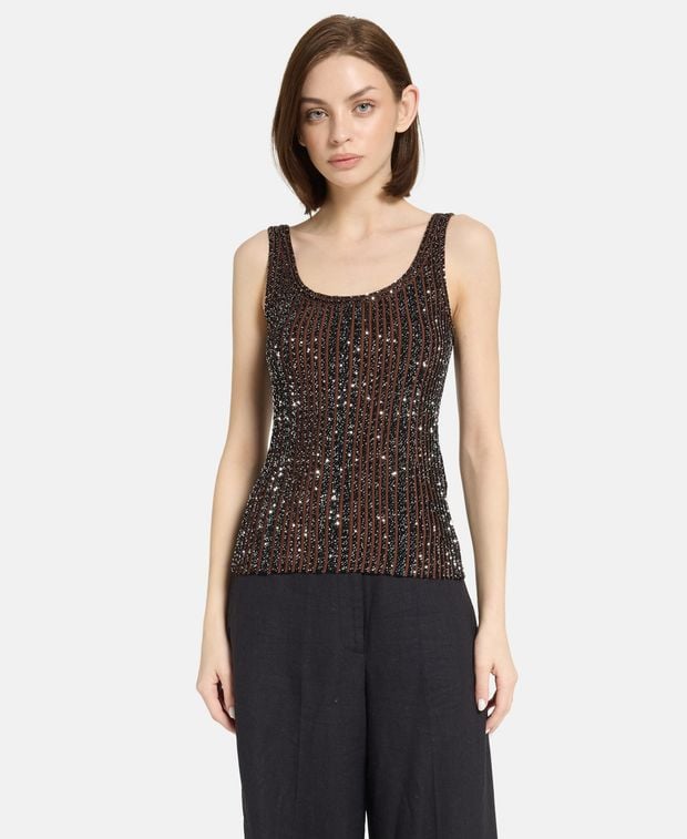 Missoni Sequinned top