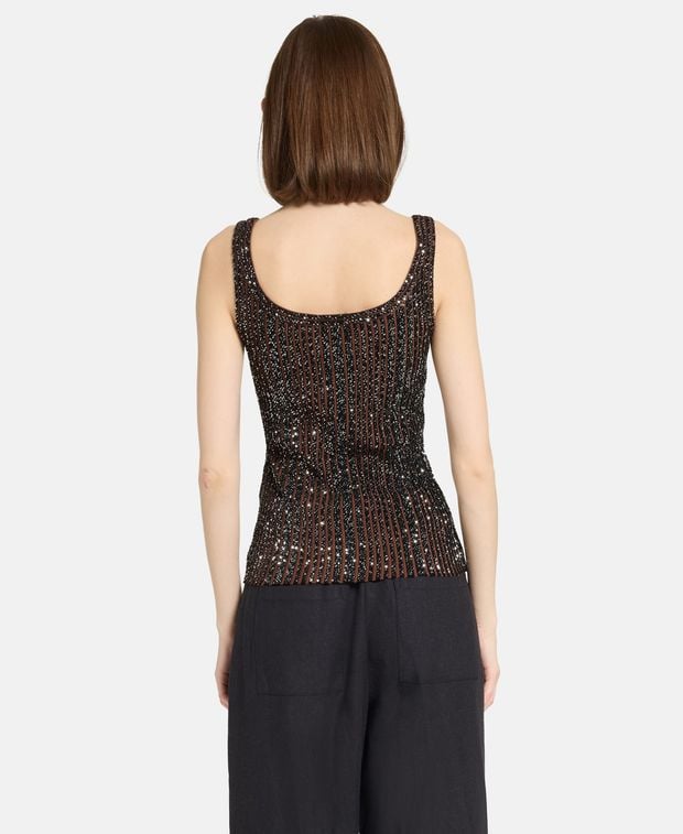 Missoni Sequinned top