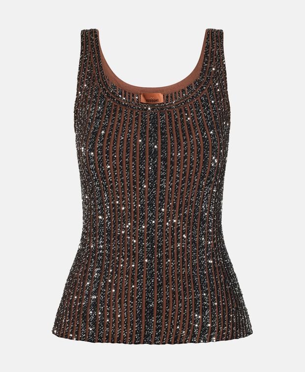 Missoni Sequinned top