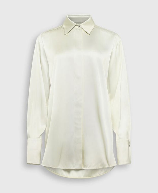 Jil Sander Silk-blend blouse