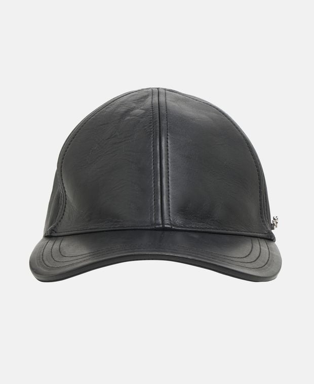 Jil Sander Leather cap