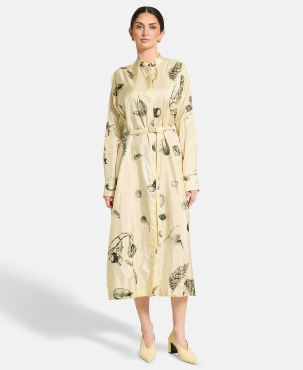 Jil Sander Silk-blend dress