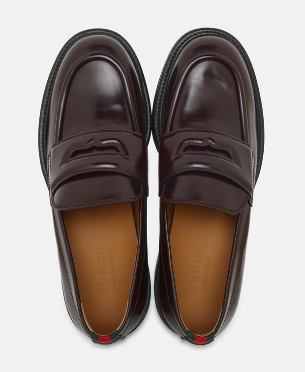Gucci Artic Loafers Aubergine