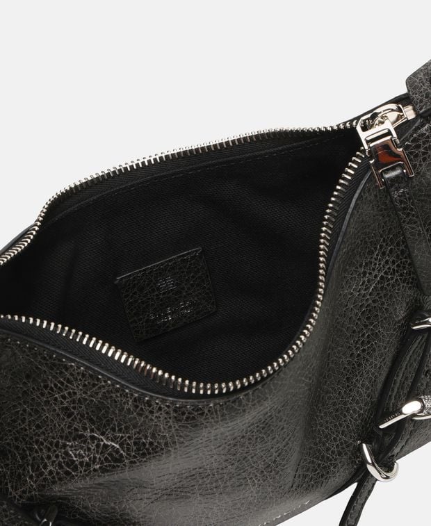 Givenchy Voyou Leather cross body bag Caviar Black