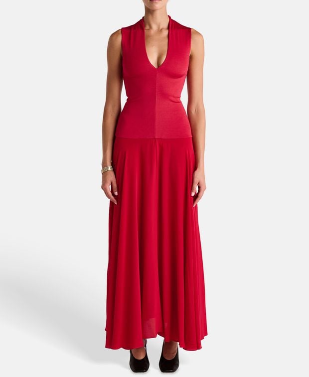 Esse Studios Silk-blend dress Illi