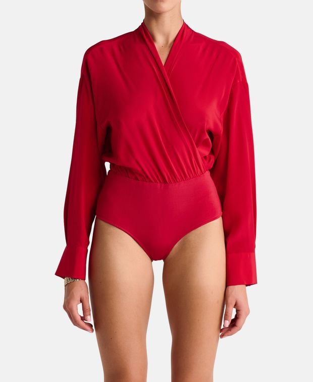 Esse Studios Silk bodysuit Illi