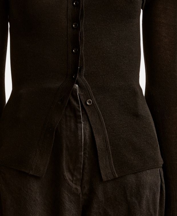 Esse Studios Wool cardigan Lila
