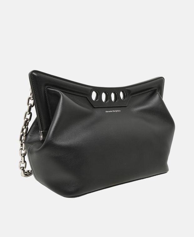 Alexander McQueen Leather shoulder bag Peak