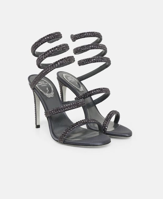 Rene Caovilla Cleo Heeled sandals Dark Grey