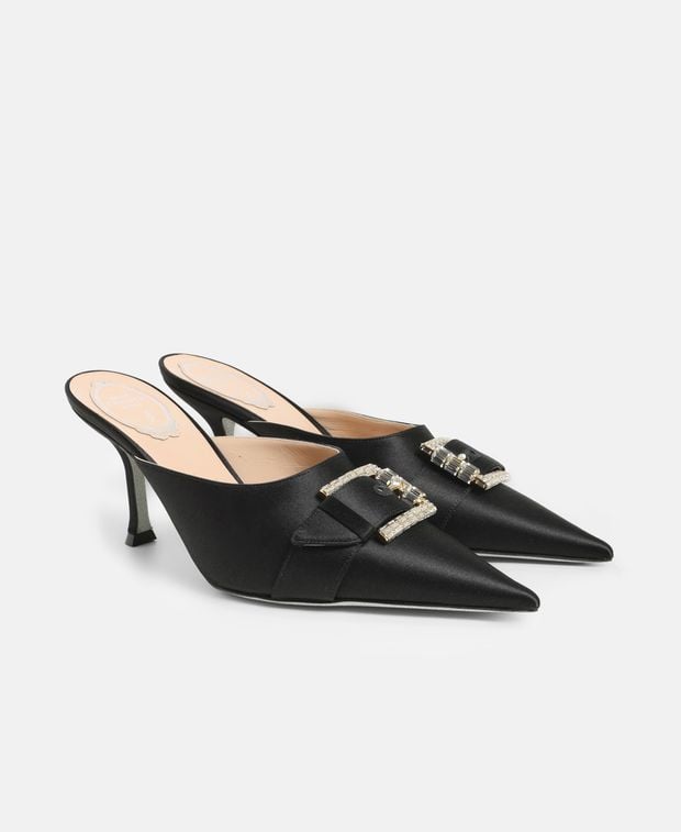 Rene Caovilla Martha Pumps Black