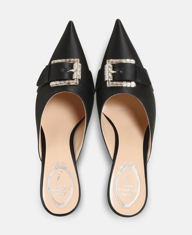 Rene Caovilla Martha Pumps Black