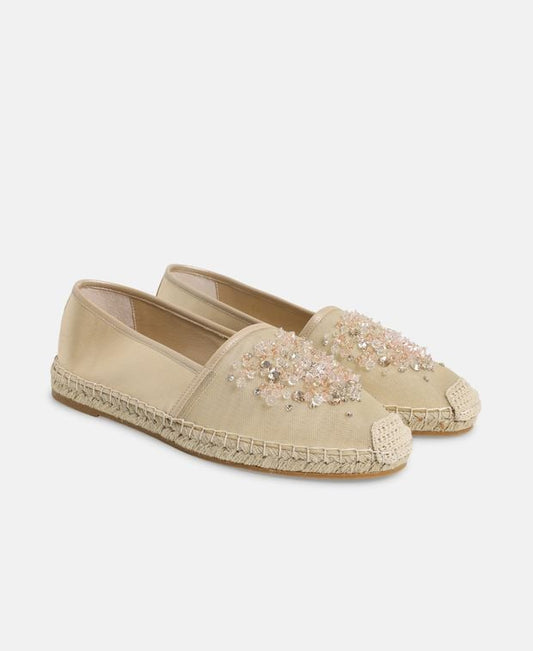 Rene Caovilla Eden Espadrilles Beige