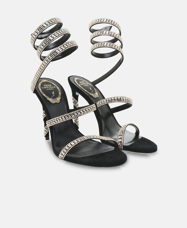 Rene Caovilla Sandals with calf lacing Margot