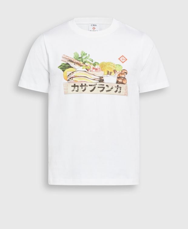 Casablanca Crew neck t-shirt Ingredients