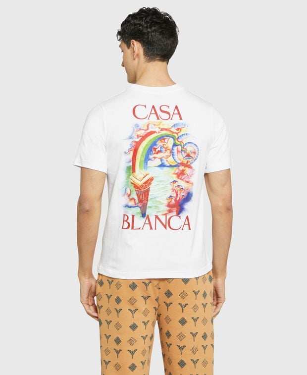 Casablanca Crew neck t-shirt Nature Teacher