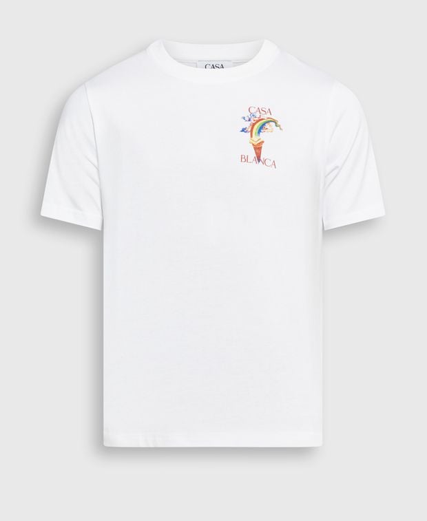 Casablanca Crew neck t-shirt Nature Teacher