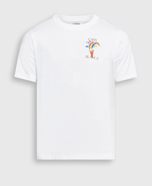 Casablanca Crew neck t-shirt Nature Teacher