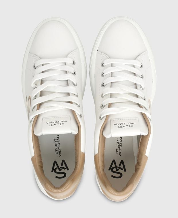 Stuart Weitzman Pro Sneakers White