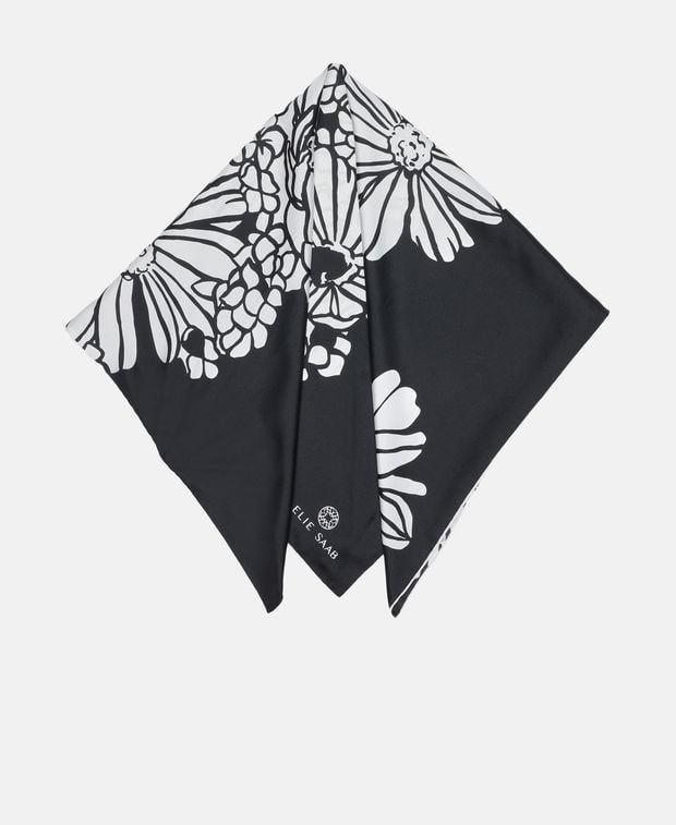 Elie Saab Silk square scarf