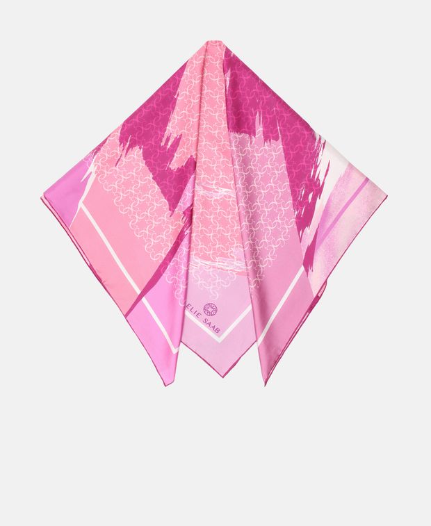 Elie Saab Silk square scarf