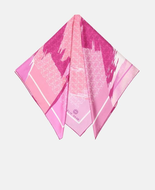 Elie Saab Silk square scarf