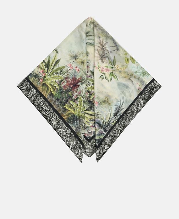 Elie Saab Silk square scarf