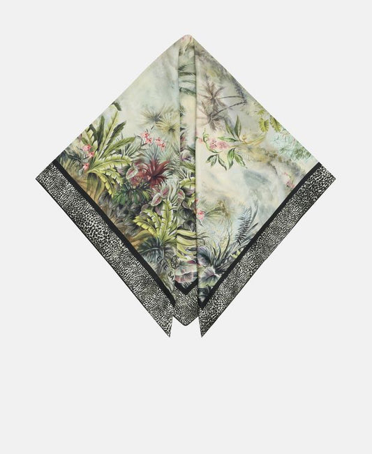 Elie Saab Silk square scarf