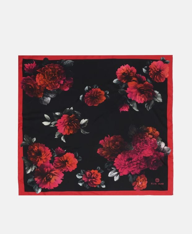 Elie Saab Silk square scarf
