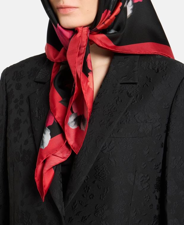Elie Saab Silk square scarf