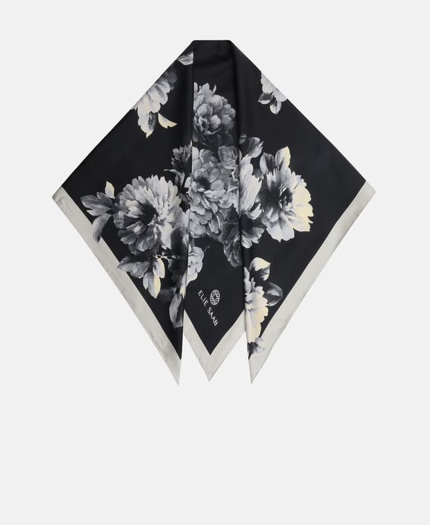 Elie Saab Silk square scarf
