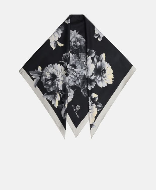 Elie Saab Silk square scarf