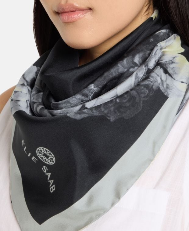 Elie Saab Silk square scarf
