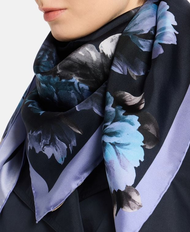 Elie Saab Silk square scarf