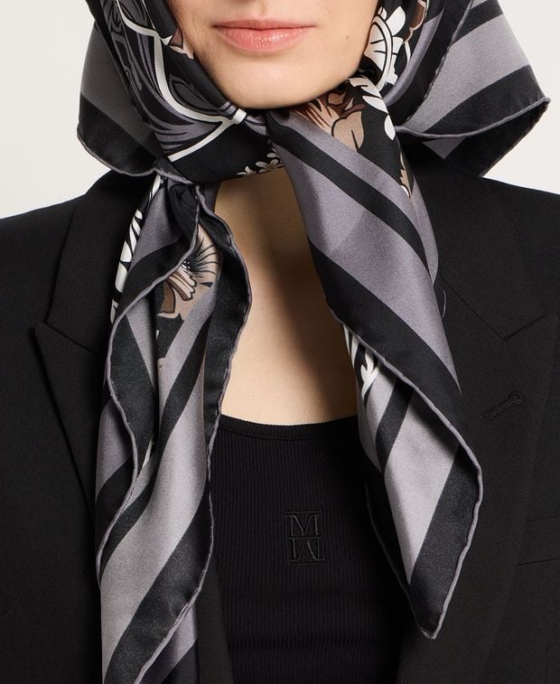 Elie Saab Silk square scarf